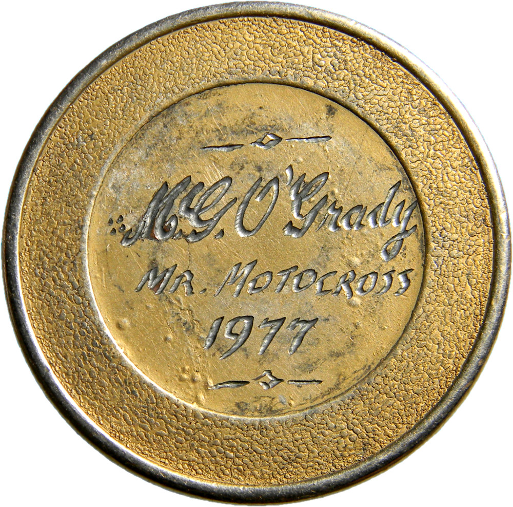 1977 Mr Motocross Medal (03480)