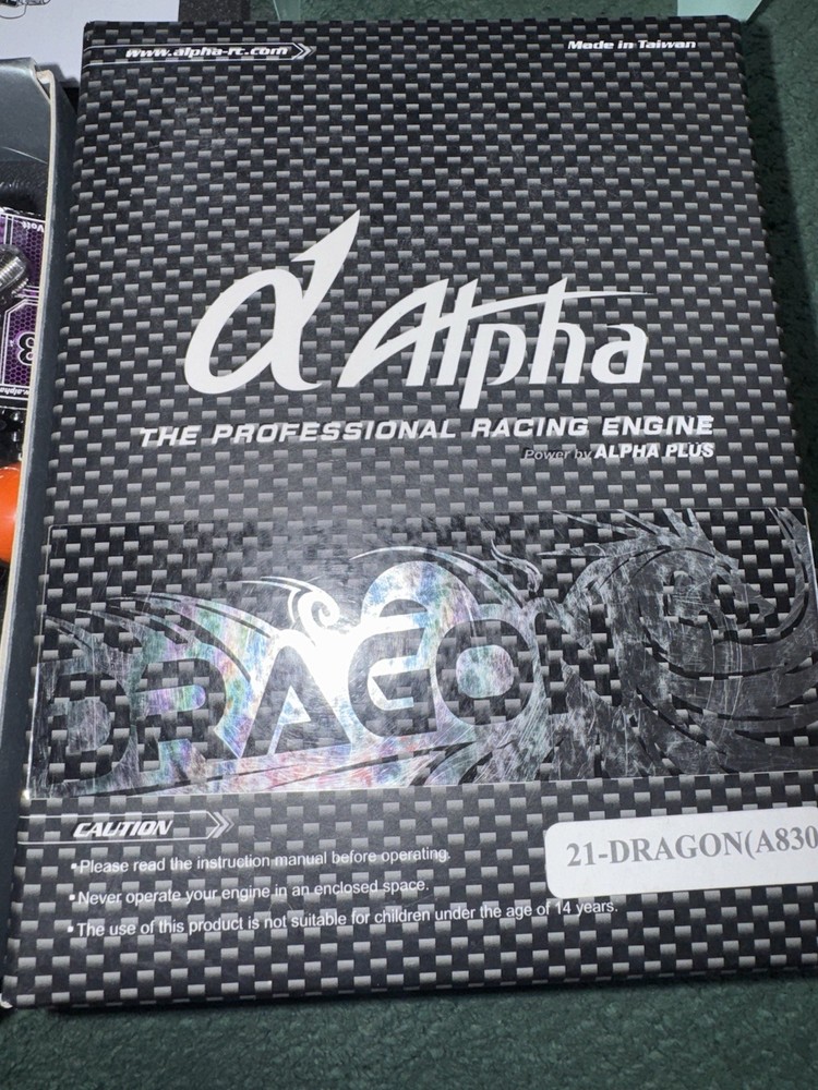 Nitro RC Engine .21 Alpha Dragon A830 [3 port] Engine!!!