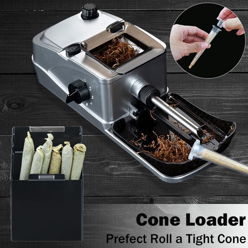 Automatic Electric Rolling Machine for Pre-Roll Cones & Cigarettes 6.5mm/8mm