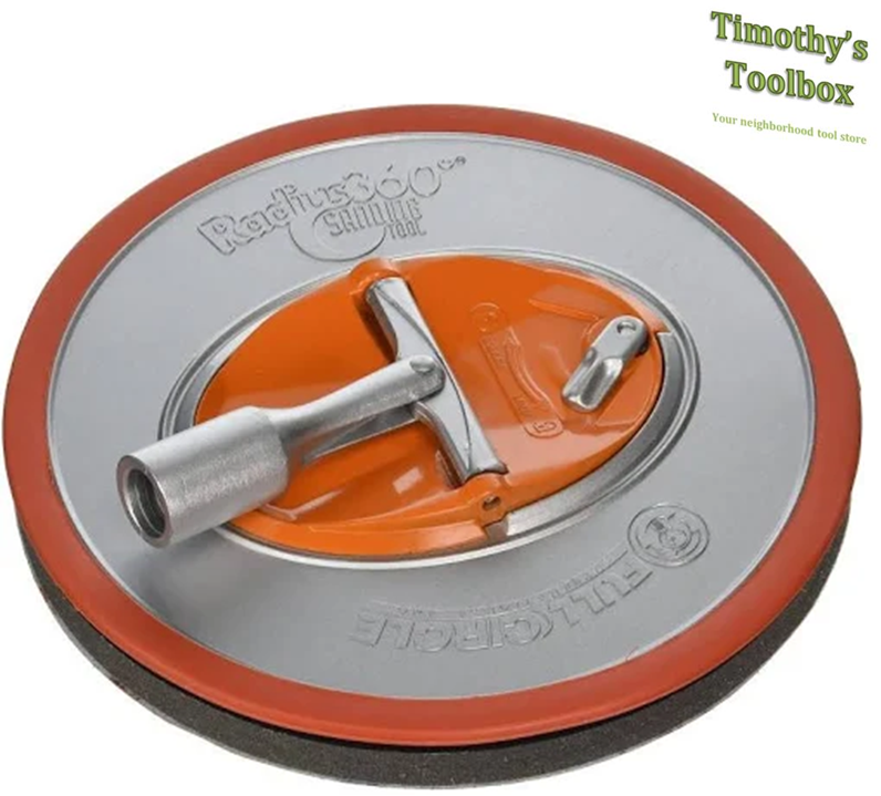 Full Circle Radius 360 Sanding Tool for Drywall