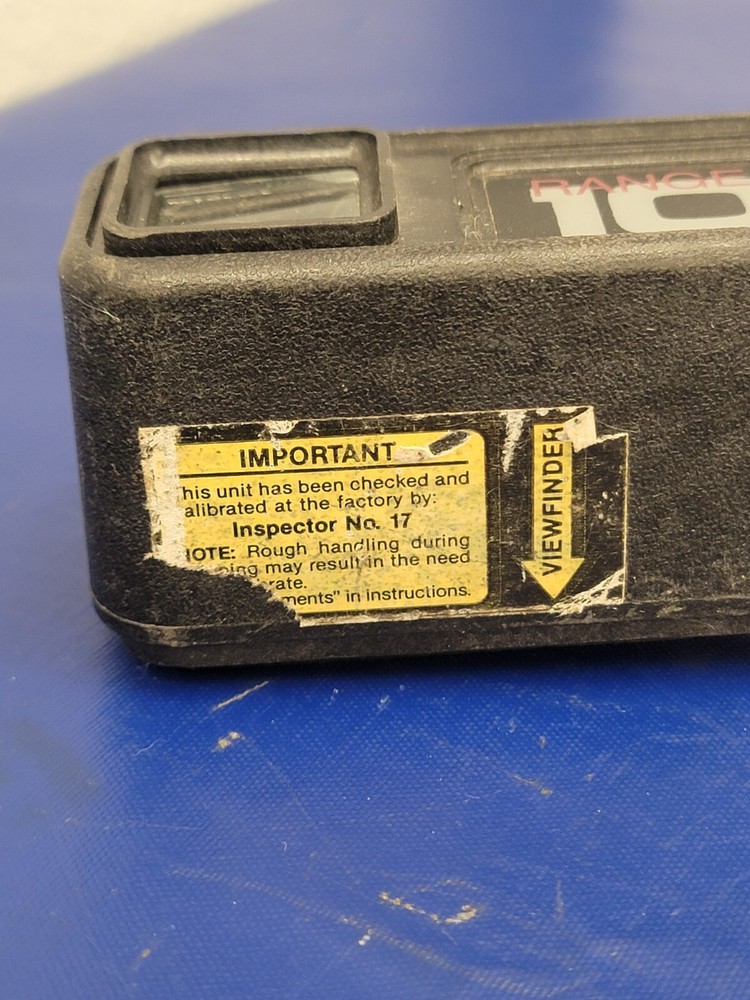 Rangematic 1000 ranging distance finder