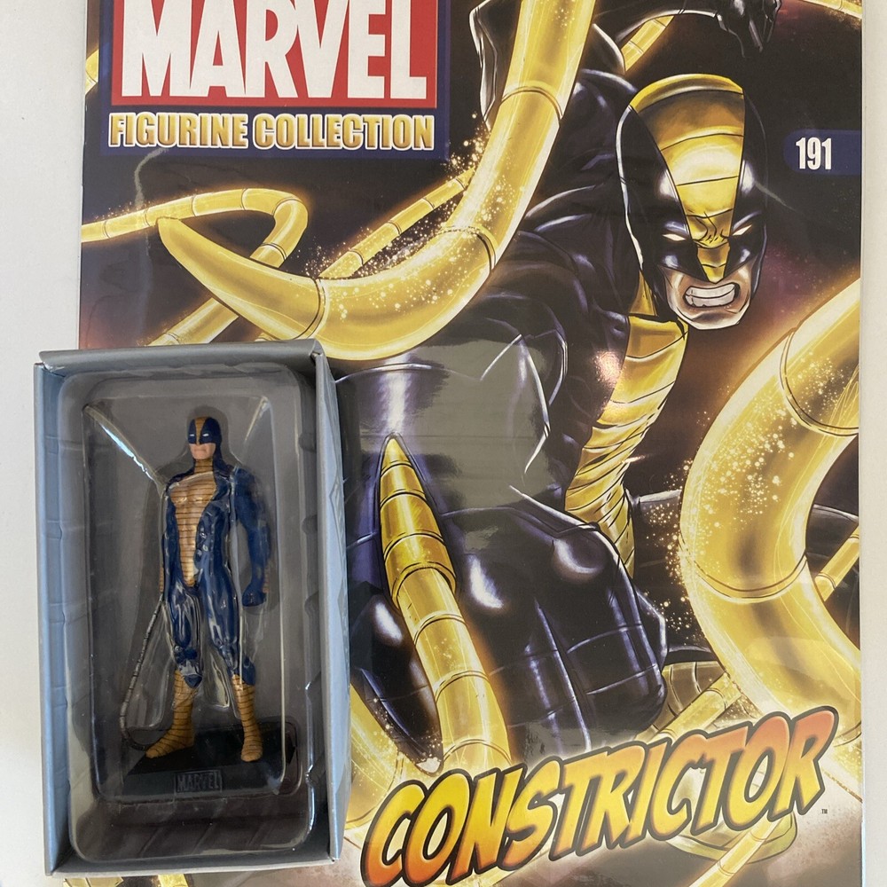 Marvel Figurine Collection Constrictor #191 Eaglemoss W/Magazine