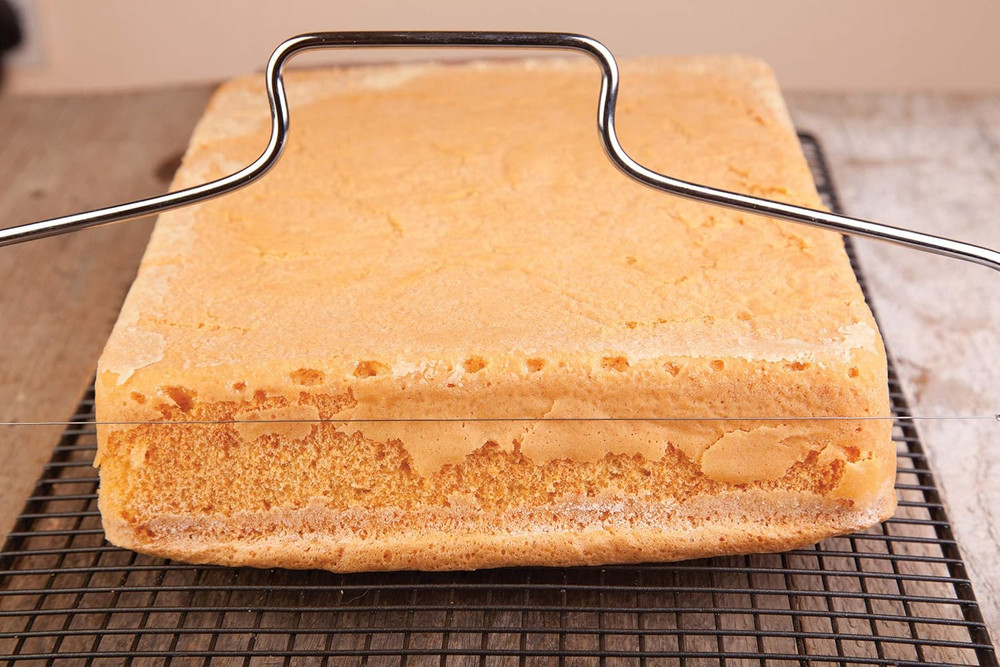 Mrs. Anderson’S Baking Adjustable 2-Wire Layer Cake Cutter and Leveler, Stainles