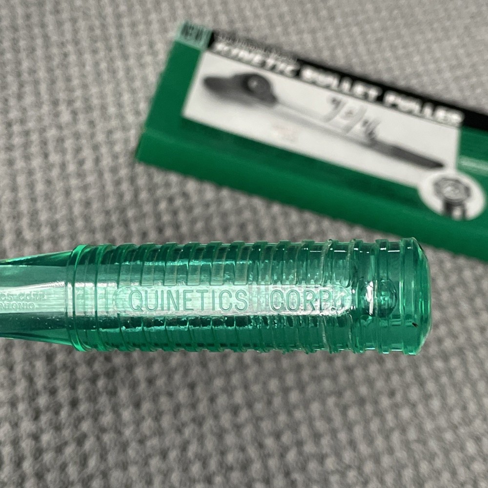 RCBS Bullet Puller Hammer Reloading Tool Kinectics Clear