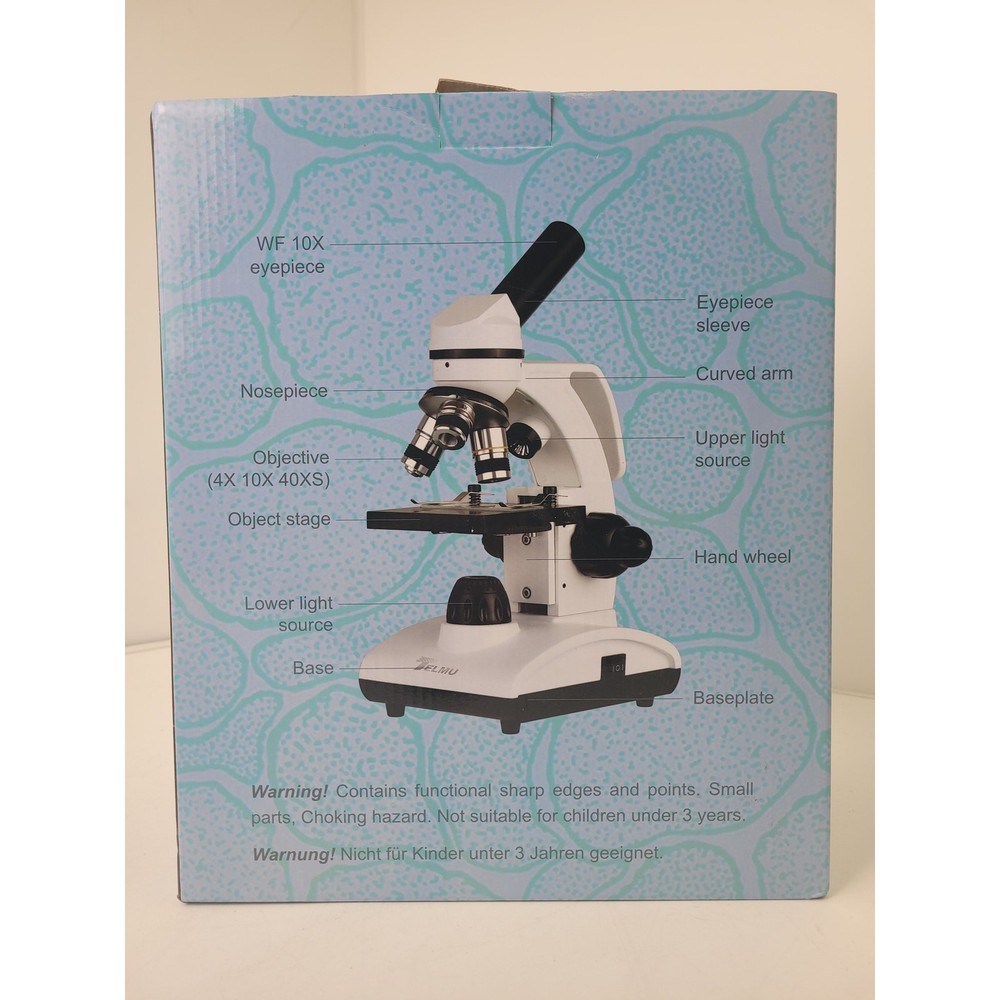 Telmu Monocular Biological Microscope (Model XSP-75)