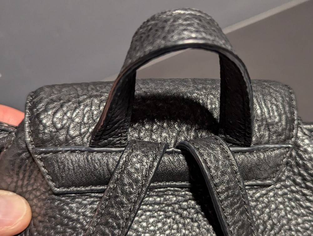 Rebecca Minkoff Mini Black Studded Leather Backpack