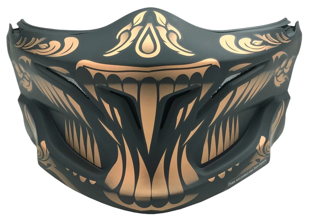 Scorpion Covert Apex Helmet Front Facemask Matte Black