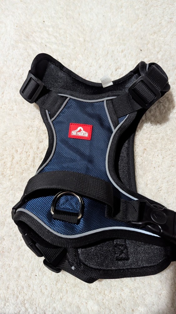 mountain paw harness small Navy Blue & Black