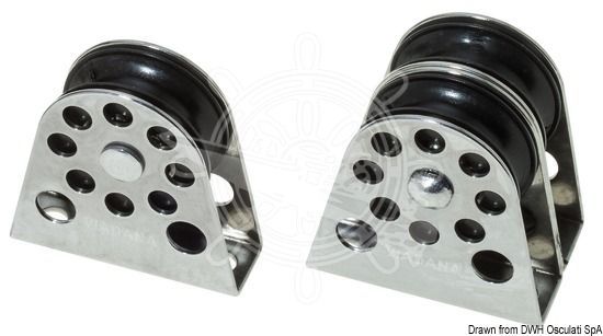 Viadana Single vertical block for lines 8 mm
