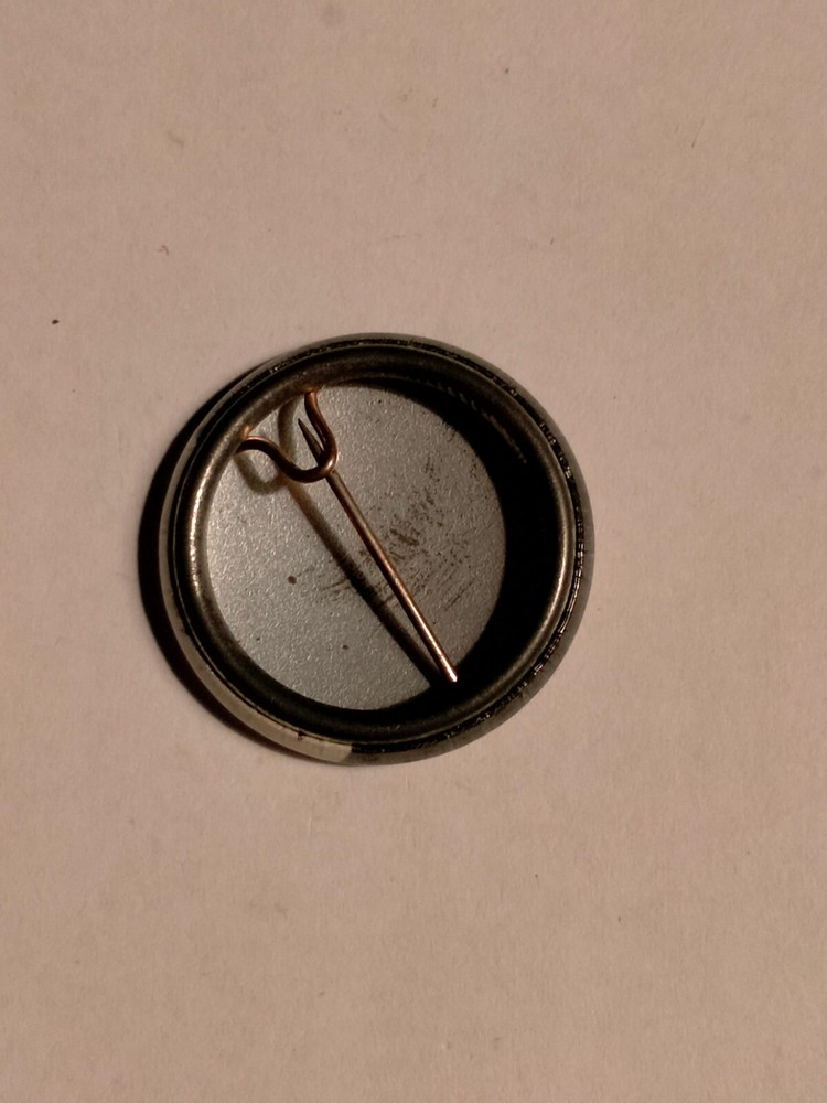 David Bowie music pop group vintage SMALL BUTTON 12