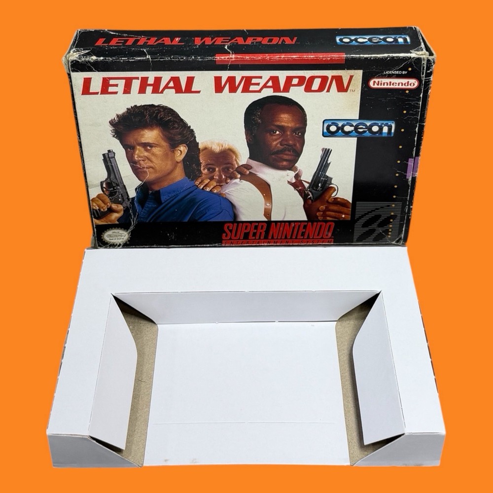Lethal Weapon (Super Nintendo | SNES) Authentic BOX ONLY