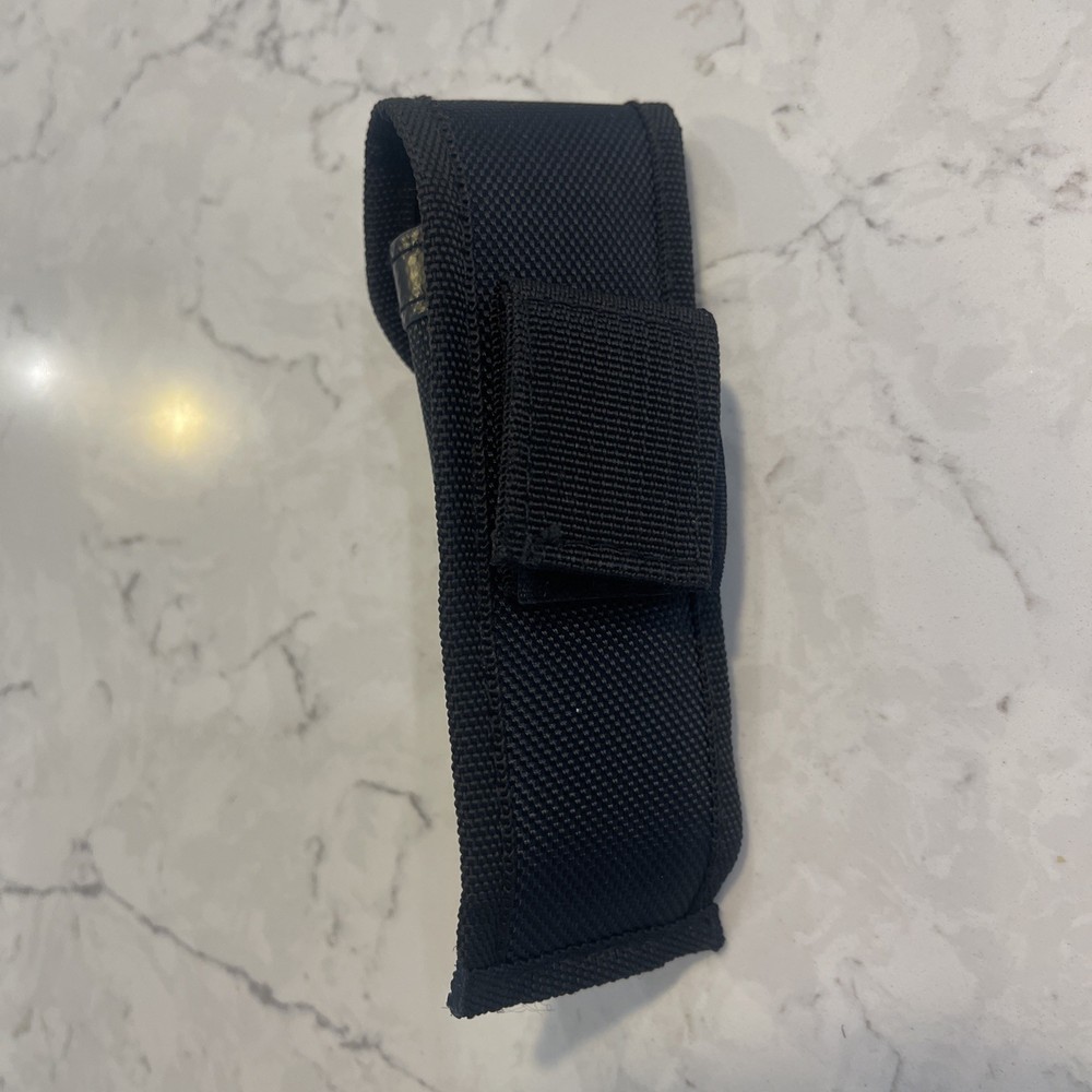 Tactical Nylon Flashlight Holder Belt Holster Case