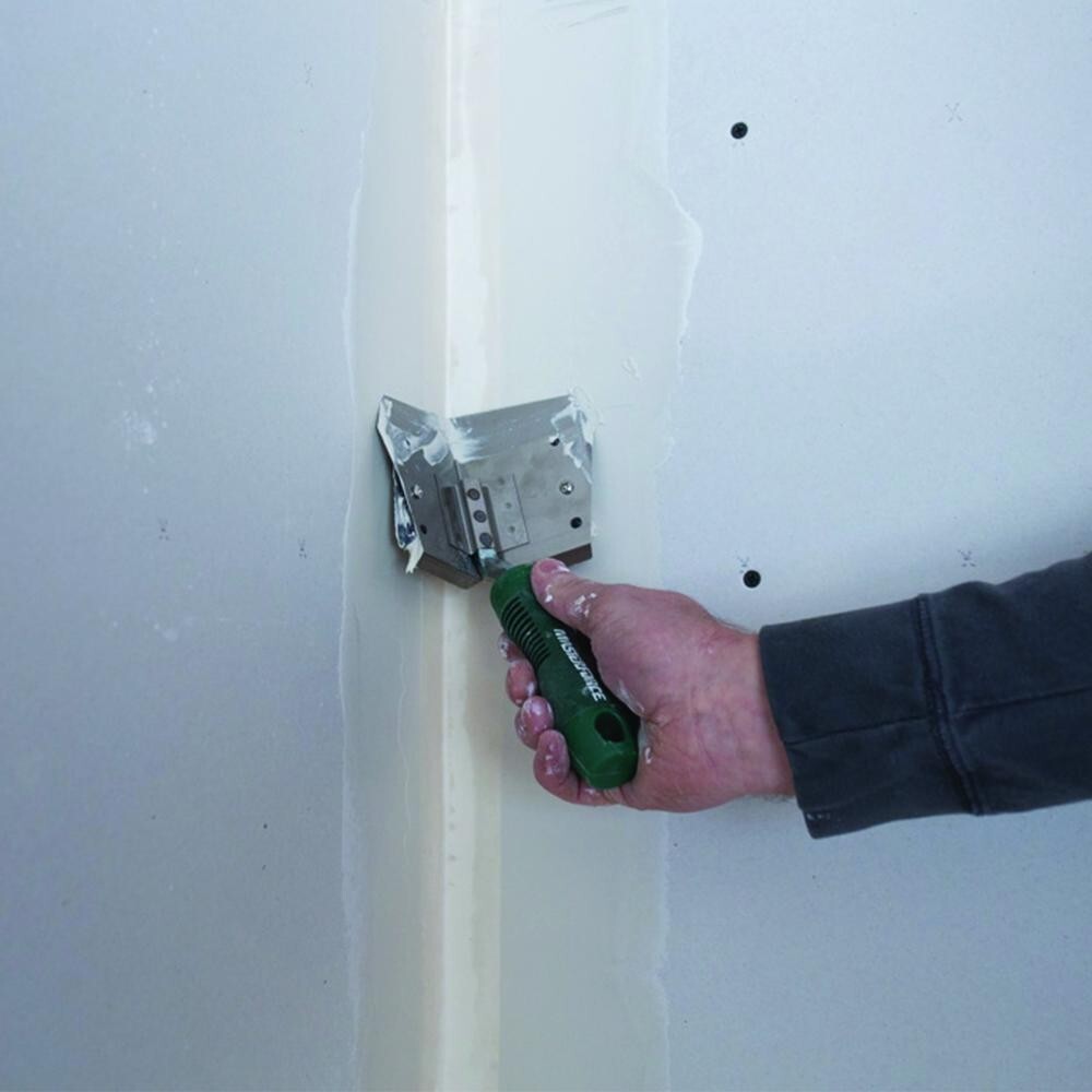 Masterforce Inside Corner Drywall Hand Flusher 90° Angle Flexible Blade Tool NEW