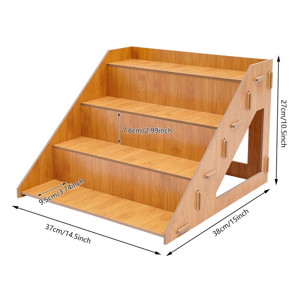 4 Tier Retail Display Rack, Display Rack, Tabletop Display Stand