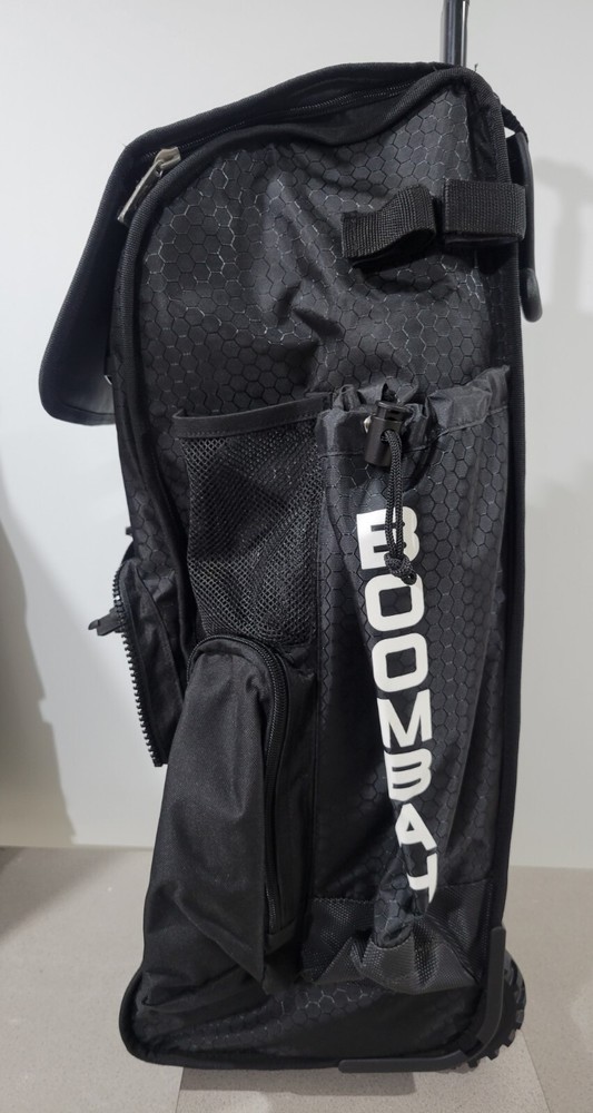 Boombah Baseball Softball Rolling Superpack 2.0 Black *Missing Front Flap*