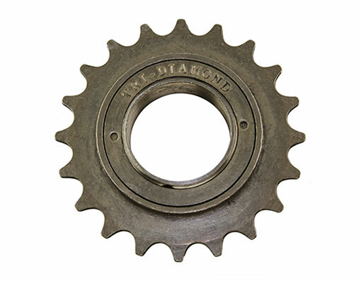 ORIGINAL! RUBY FREEWHEEL SINGLE 20 OR 22T X 1/8 SFW BROWN.