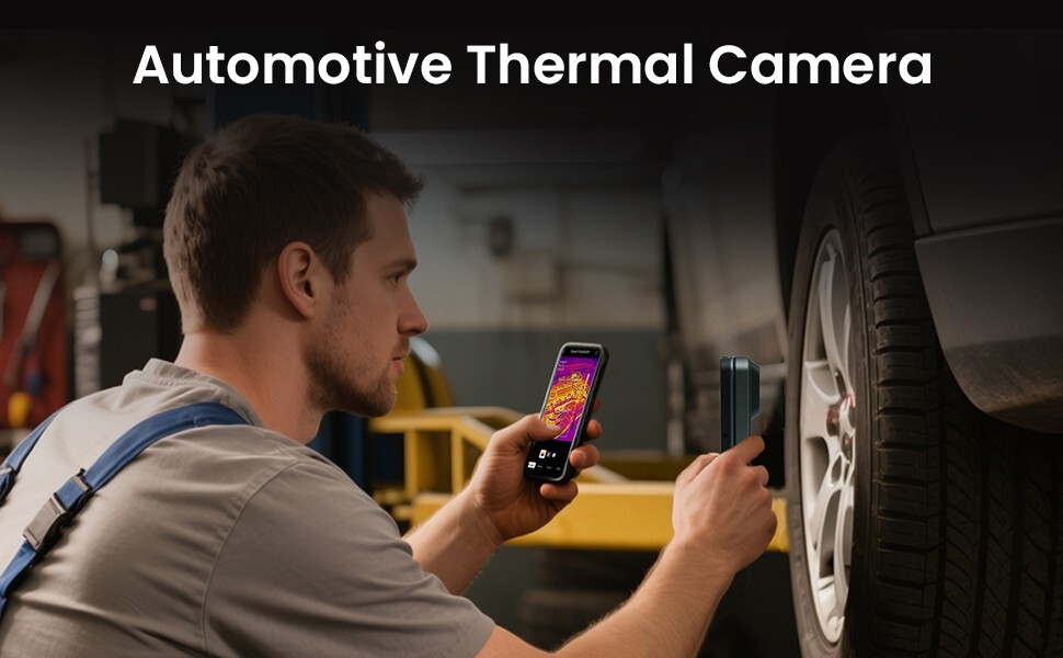 256*192 IR Resolution Wireless Thermal Camera for Android & iOS Smartphone WiFi