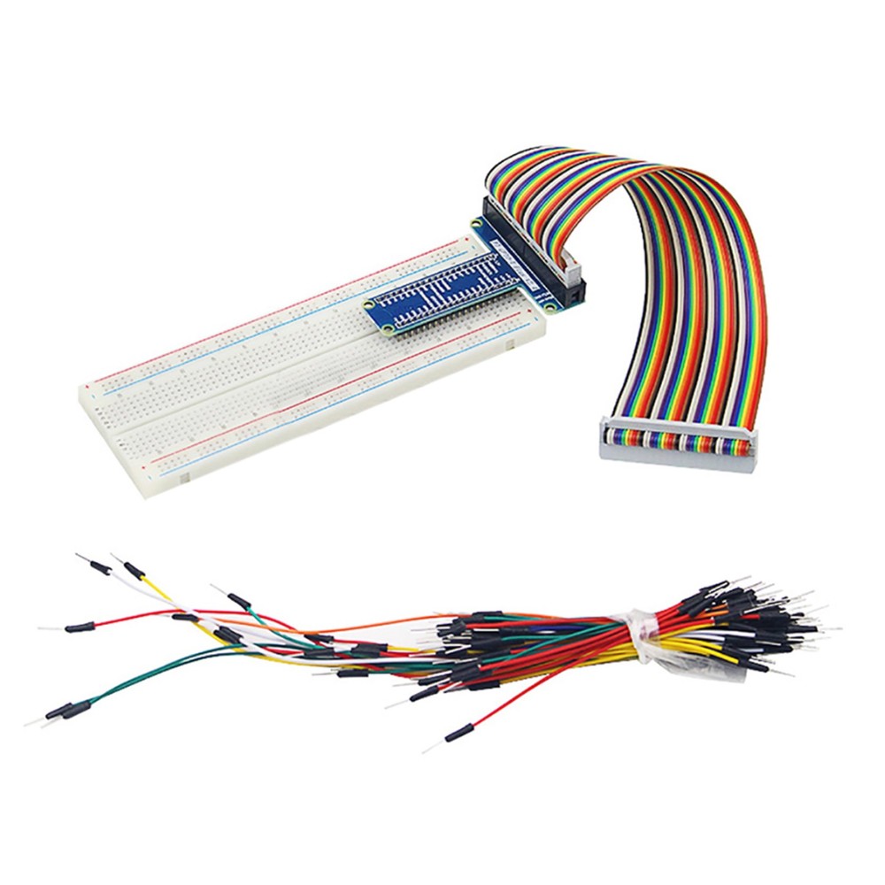 Breadboard T-type GPIO Expansion Board Jumper Cable For Raspberry Pi 3 4 2 B 3 B