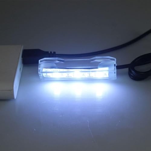 Small Aquarium Led Light, Multicolor Led Fish Tank Light for White Light