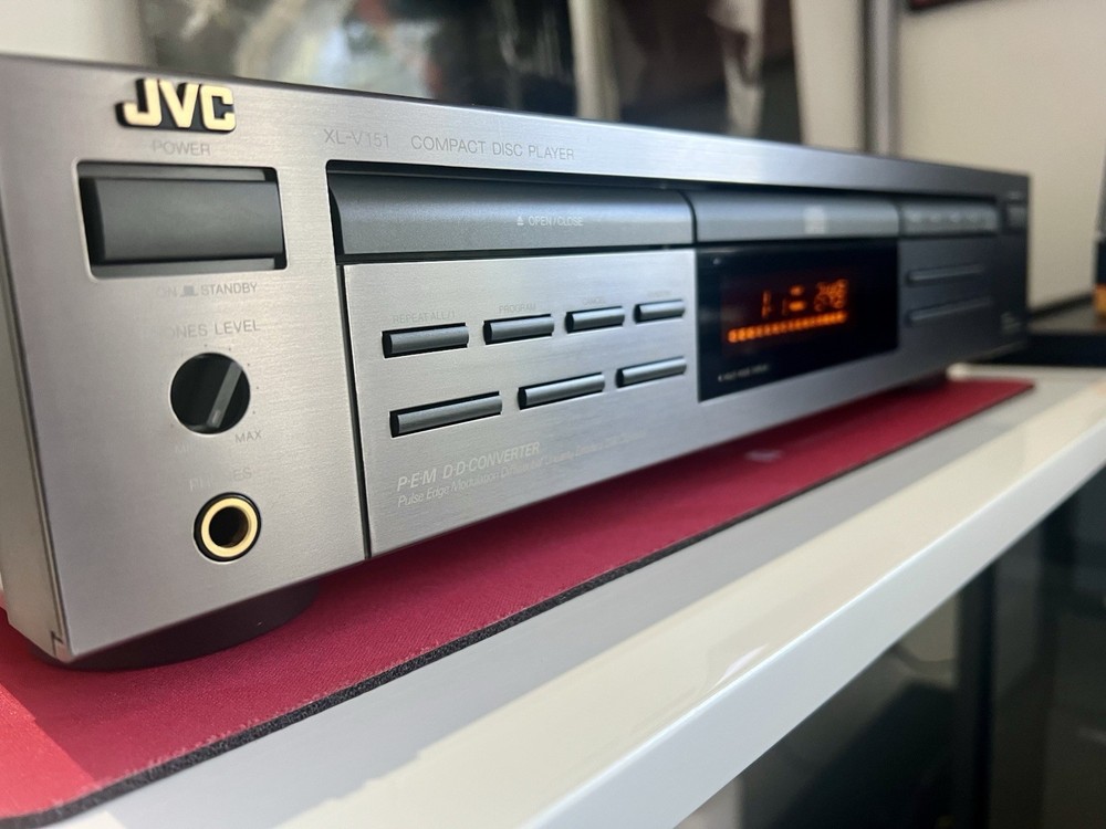 JVC XL-V151 Single Compact Disc Player, Serviced