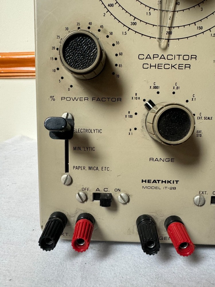 Heathkit IT-28 Capacitor Checker Restored