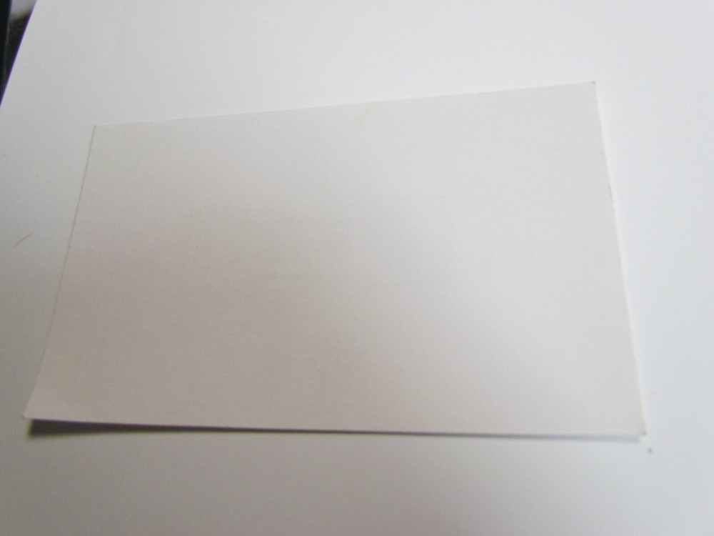 Frank Thomas Autographed Cut on Index card