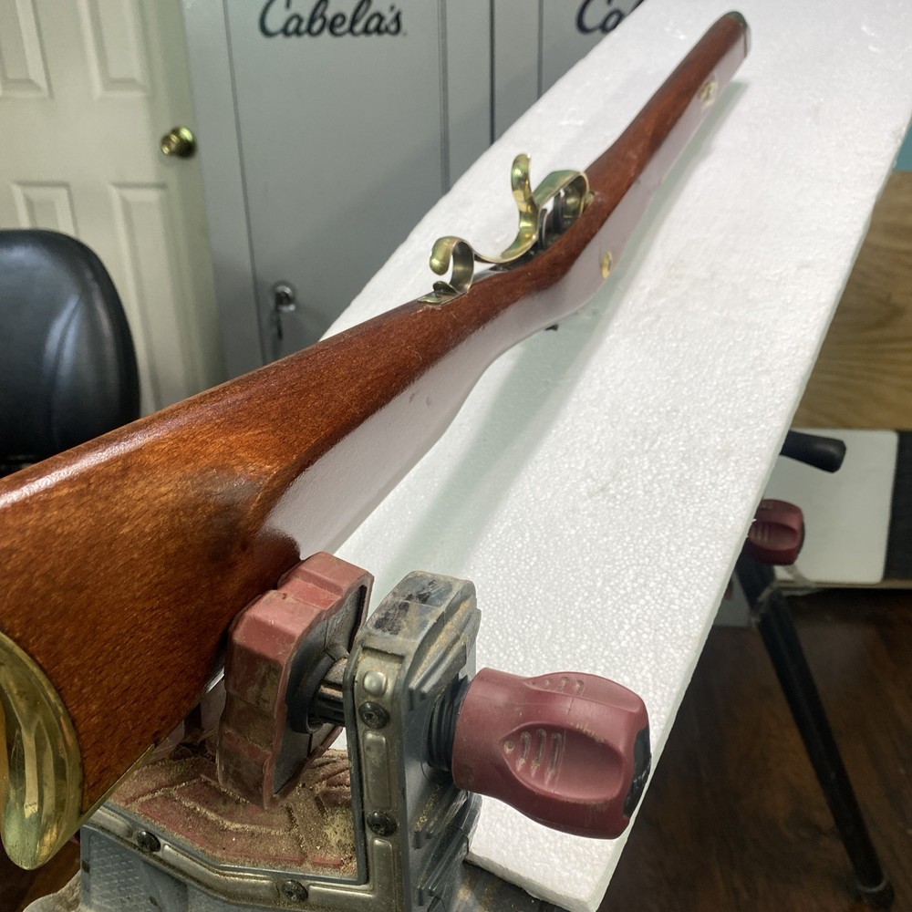 CVA Hawken Muzzleloader Stock 15/16” Complete with Engraved Lock.