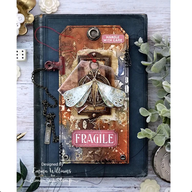 Tim Holtz "FUNKY INSECTS" Sizzix Thinlits Leaves Cutting Dies 2021 MSRP $29