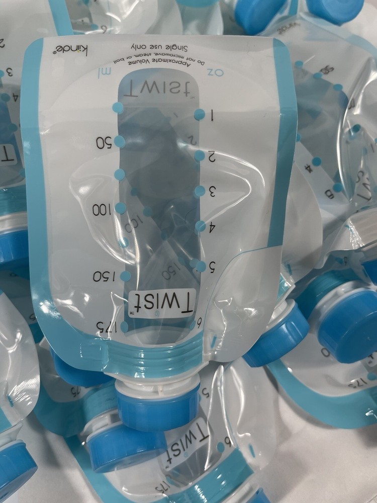 kiinde twist pouches 6 Oz Breast Milk Storage