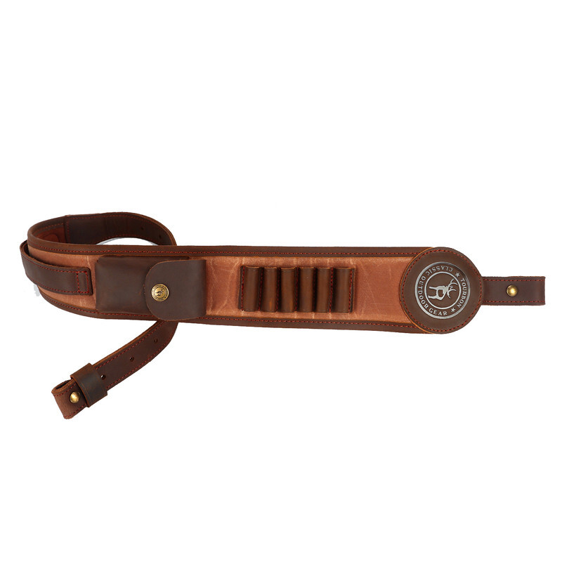 Adjustable Rifle Sling with Swivel - Accessories Pouch & Shooting Rest Loop