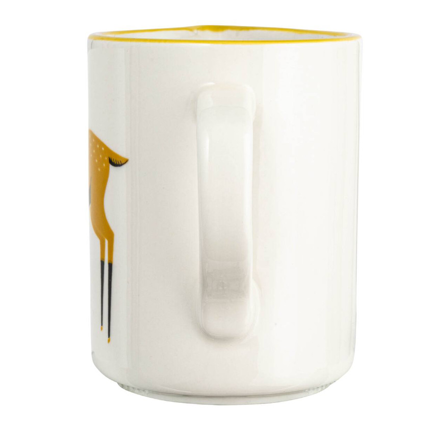 Hello Honey Painted Deer Stoneware Creamer