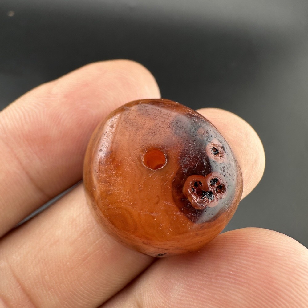 Red Agate Longevity Beautiful Beads Tibetan DZI Beads Amulet GZI