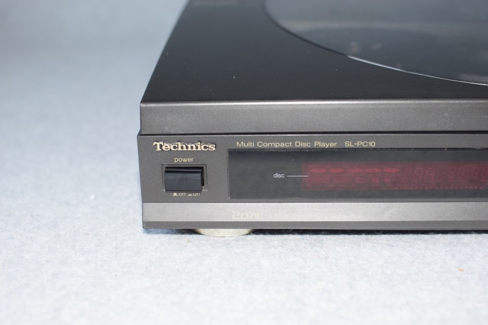Technic SL-PC10 Multi Compact Disc Player 5 Disc Changer Tested See Video