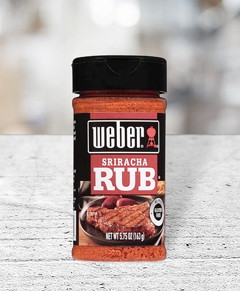 Weber Sriracha Rub~Grilling Seasoning 5.75oz