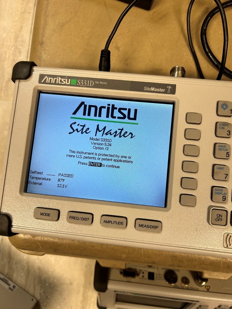 10 Anritsu S331D Site Master Cable & Antenna Analyzer SiteMaster S331