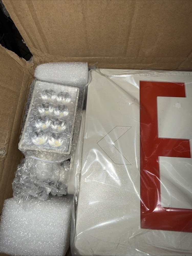 Freelicht Double Face Exit Led Combo Emergency Light 6 Pack