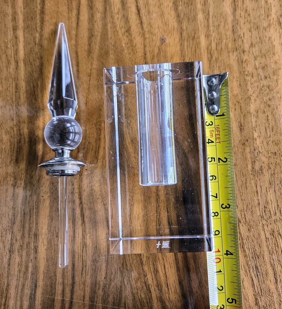 Bombay Crystal Perfume Bottle with Dabber!