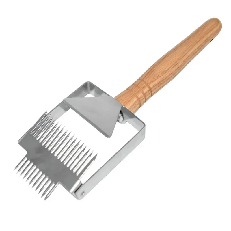 1PC Beekeeping Knife Stainless Steel Bee Hive Uncapping Fork Scraper Shovel