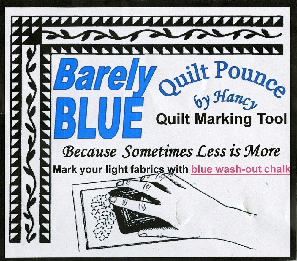 Hancy Barely Blue Quilt Pounce Pad
