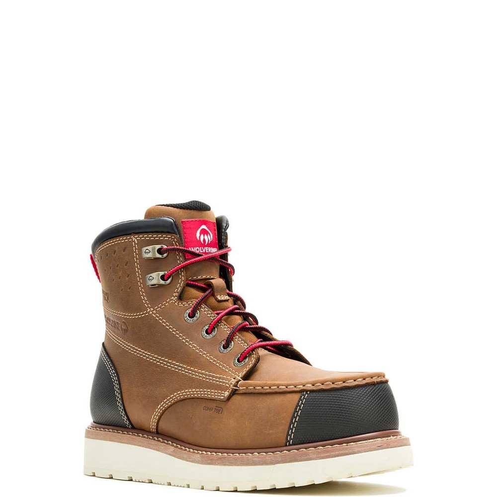 *WOLVERINE* Men's Loader II ft HyperRest 6" CarbonMAX Work Boot- W261029