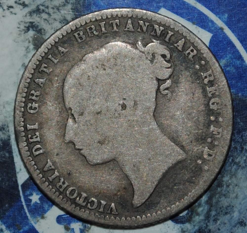 1873 Great Britain 6 Pence Silver {{{D112