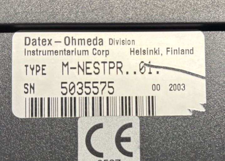 Datex-Ohmeda M-NESTPR Multi Parameter Module LOT OF 3