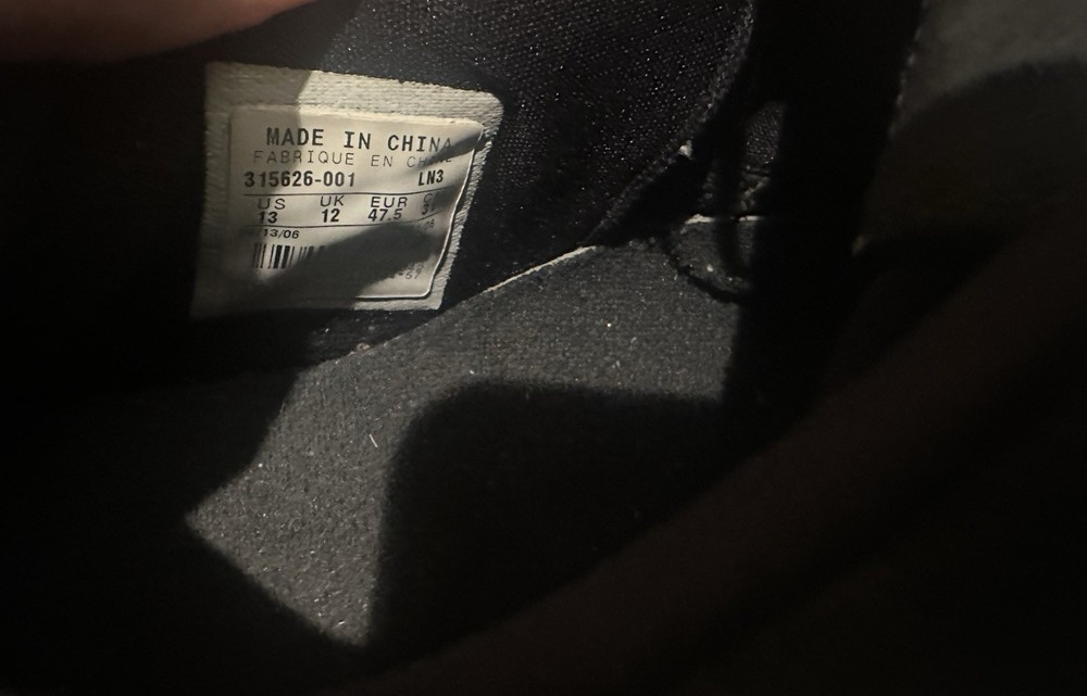 Nike Black Uptempos Size 13