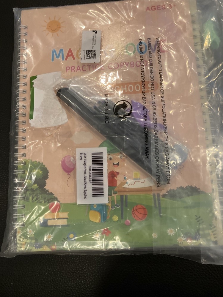 Magic Groove Alphabet & Math Practice Copybook for Ages 3+ Yrs (5)