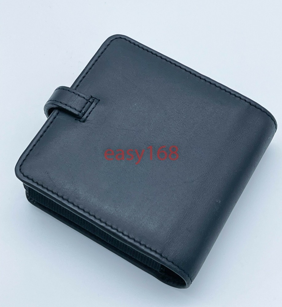 Coach 3.5 Floppy Disk PC Case Holder Black Leather