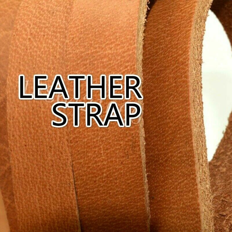 First Layer Cowhide Leather Flat Cord Genuine Real DIY Strap Rope string