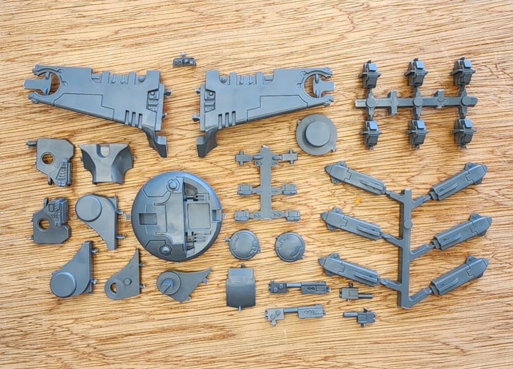 Hammerhead / Sky Ray Gunship seeker missile Array Bits Tau Warhammer 40k