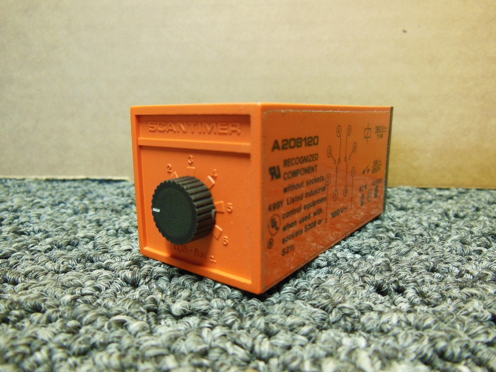 ScanTimer A208120 0.15 sec. - 6 sec. 120V