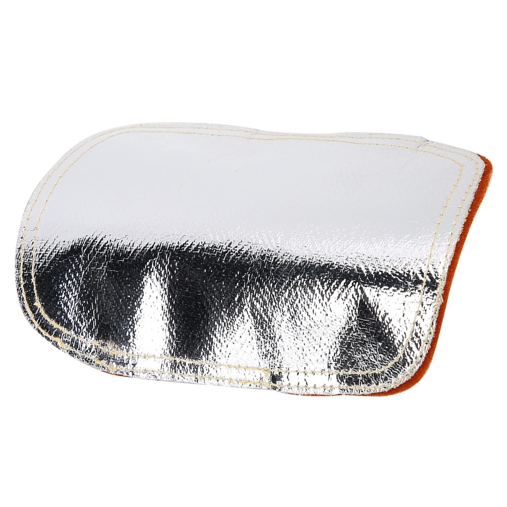 Hand Heat Shield Welding Hand Pad Split Cowhide Leather Aluminized Back Welding