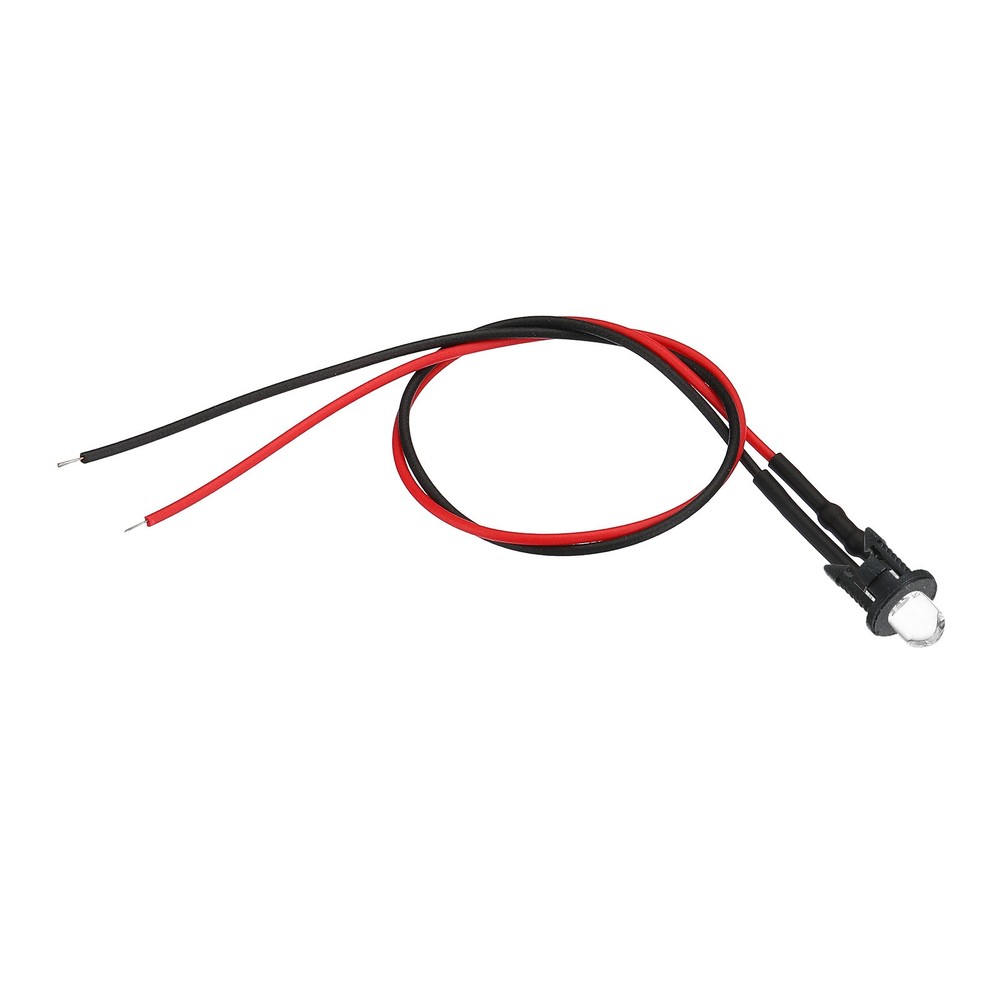 50pcs 3mm Light Emitting Diode Holder Clip Bulb Socket Panel LED Holders